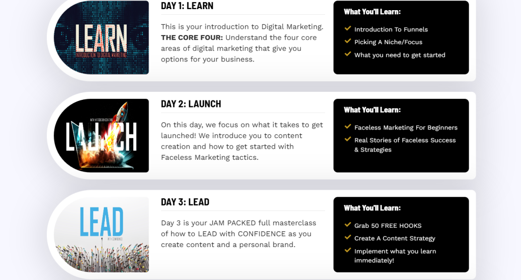 Legendary Marketer 5 Step Process to success