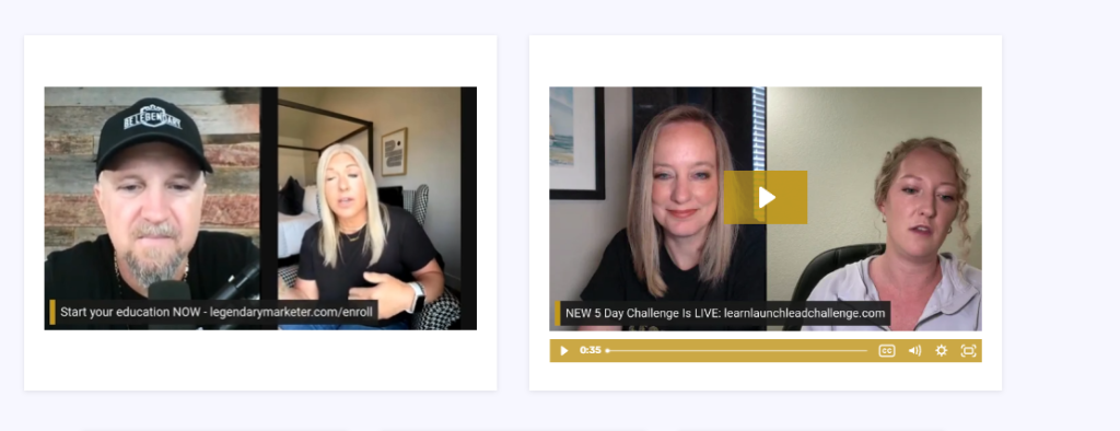 Legendary Marketer Student Testimonials