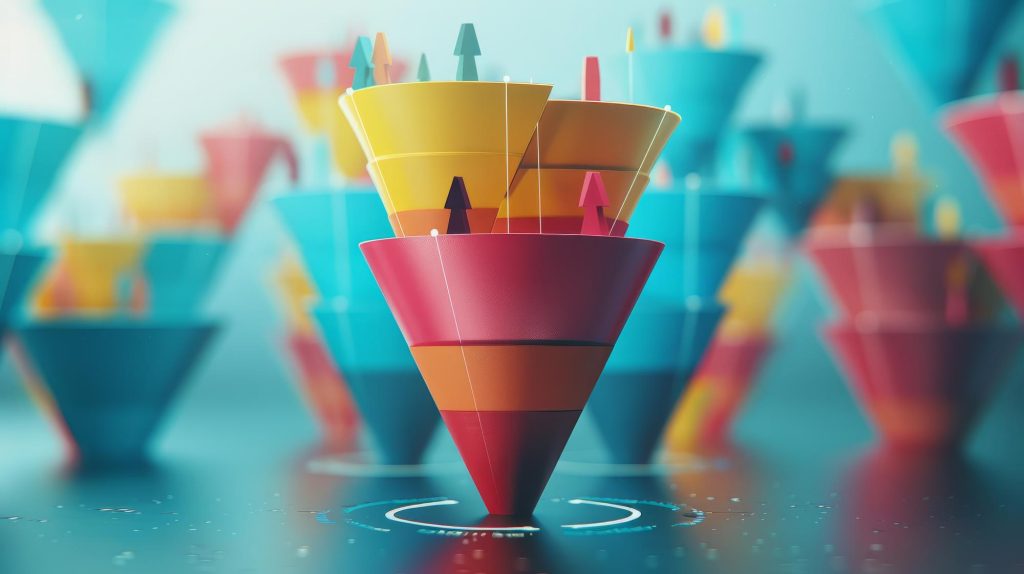 Funnel visualization depicting Adoption, Value, Expansion, and Advocacy stages.