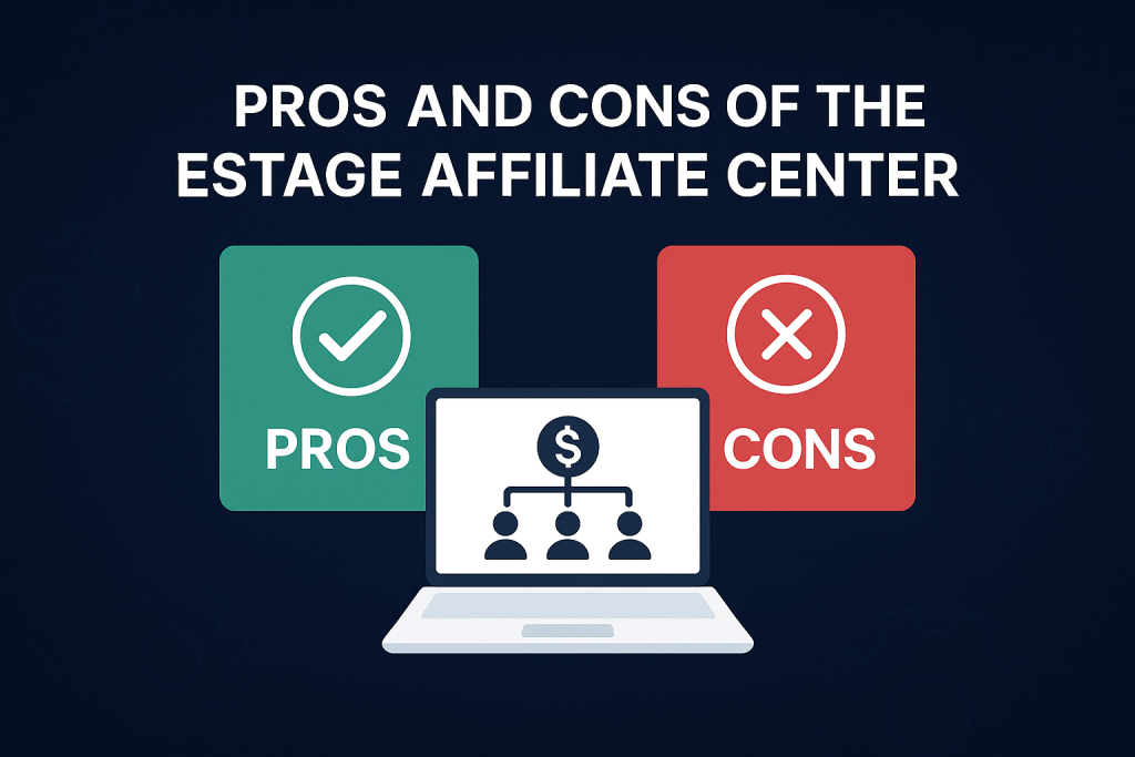 Pros and Cons of the Estage Affiliate Center
