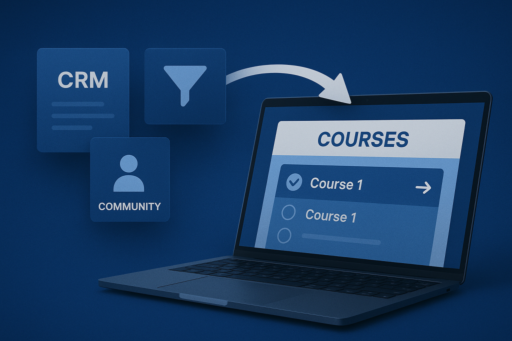 Other Estage Features Integrating Into The Courses Folder
