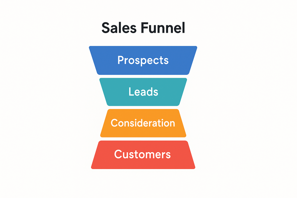 sales funnel visualization