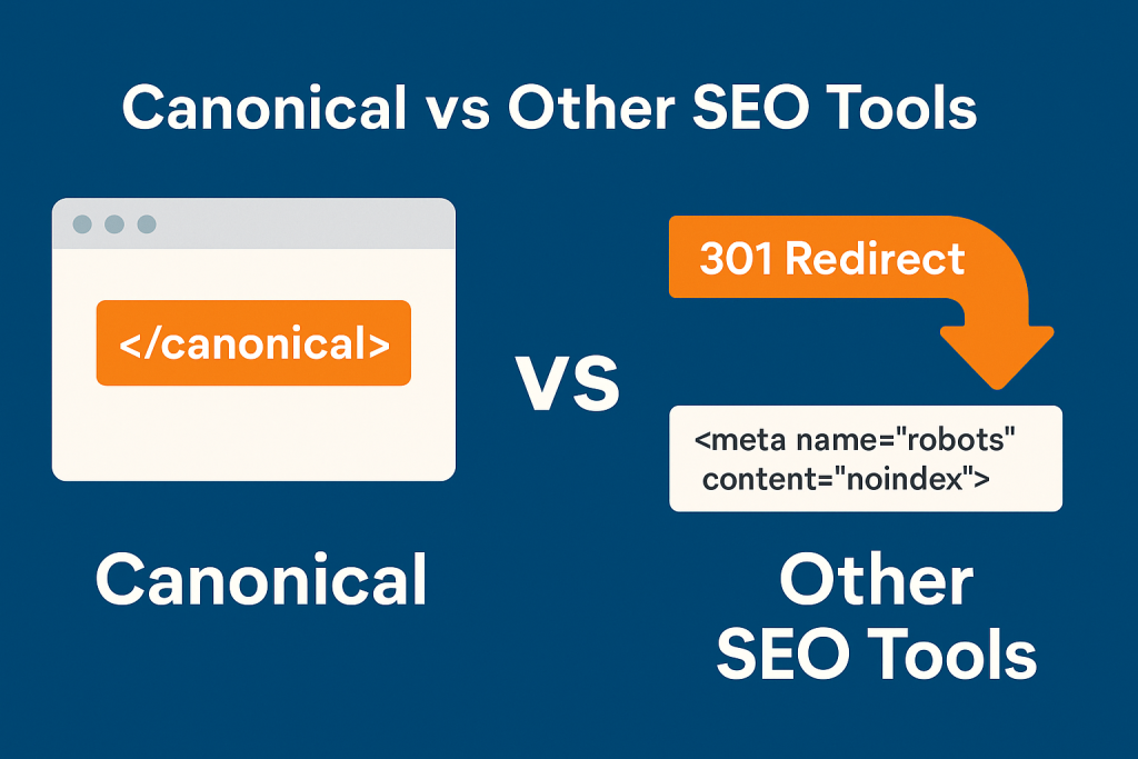 Canonical vs Other SEO Tools