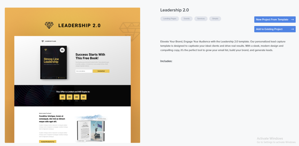 Leadership 2.0 Template
