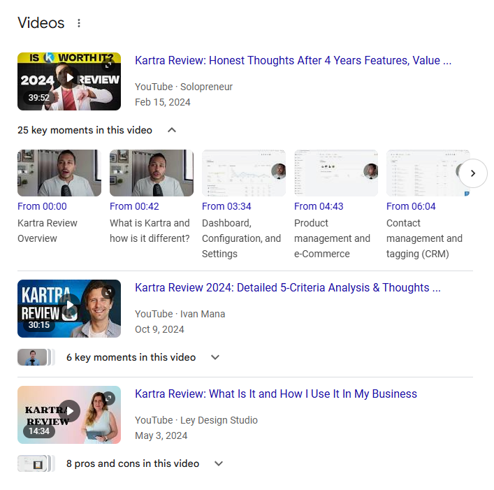 Youtube Video Schema